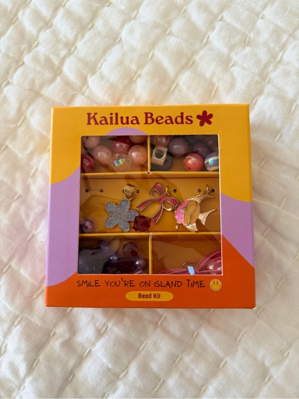Kids Pink & Purple Bead Kit